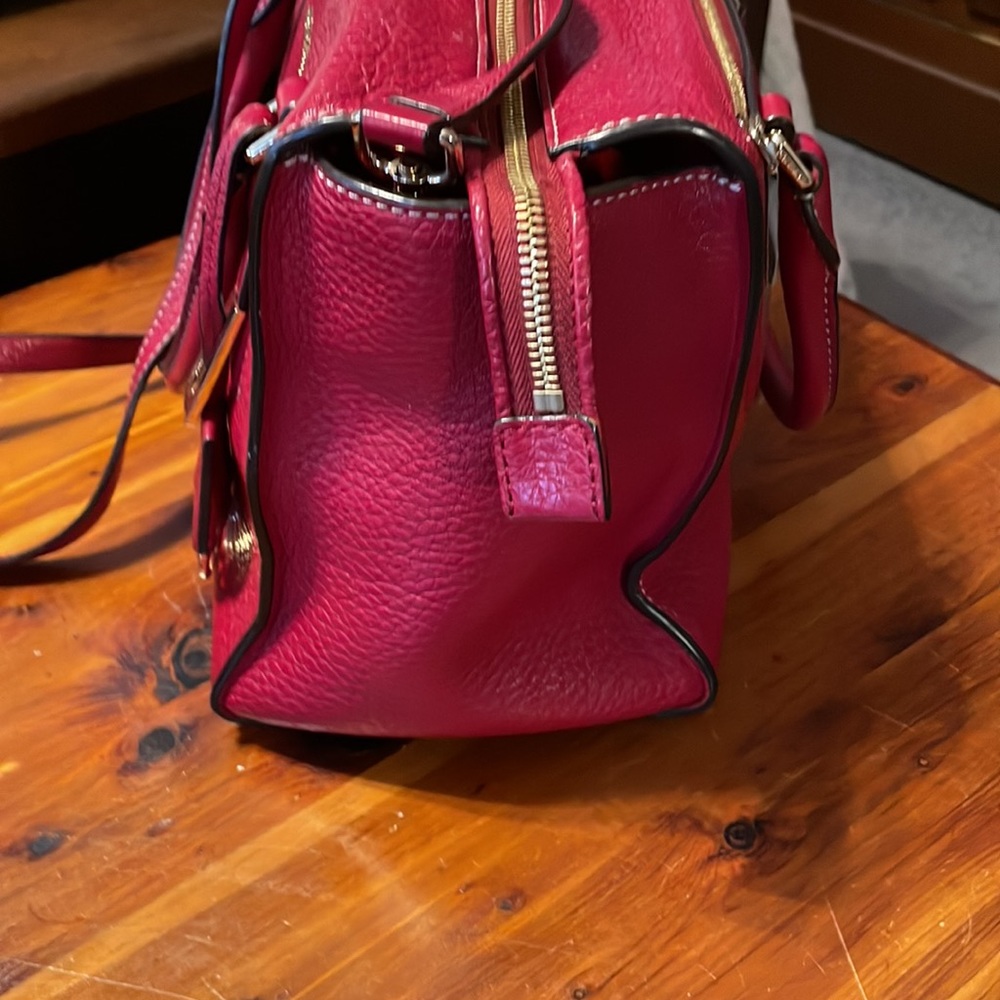 Red Michael Kors Purse - Picture 2 of 7